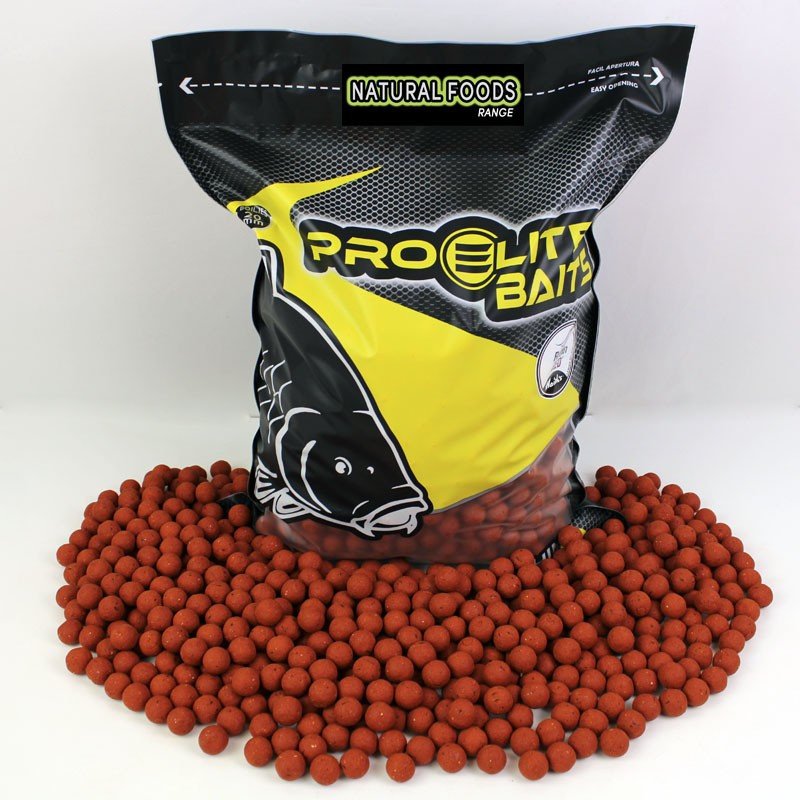 Bouillettes Proelite Baits Natural Foods Robin Red Mm Carptour