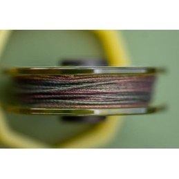 Tresse RidgeMonkey Connexion Camo X Bas de ligne à revêtement souple