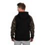 Sweat Fox Black & Camo Raglan Hoody