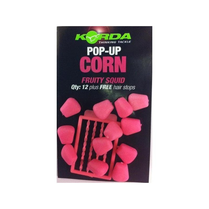 Fruity Squid Pink Korda Pop up Corn Maïs flotttant-Appâts Artificiels-Carptour