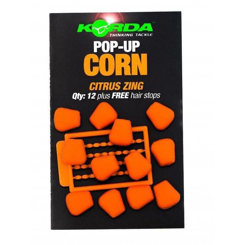 Citrus Zing Orange Korda Pop up Corn Maïs flotttant-Appâts Artificiels-Carptour