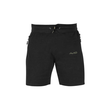 Short Avid Carp Distortion Black Jogger