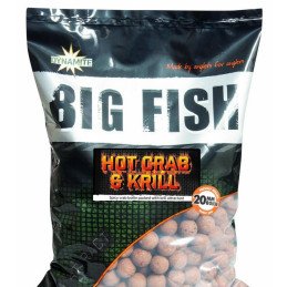 Bouillettes Dynamite Baits Hot Crab & Krill 1kg 26mm