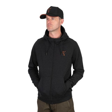 New Hoody Lightweight Fox black Orange