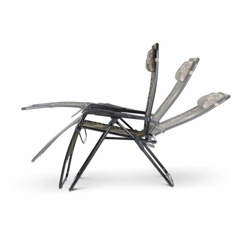 Chaise longue Nash Bank Life Hi-Back lounger-Confort-Carptour