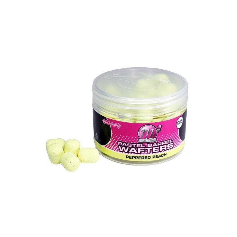 Mainline Pastel Wafter Dumbells Peppered Peach ( équilibré)-Appâts-Carptour