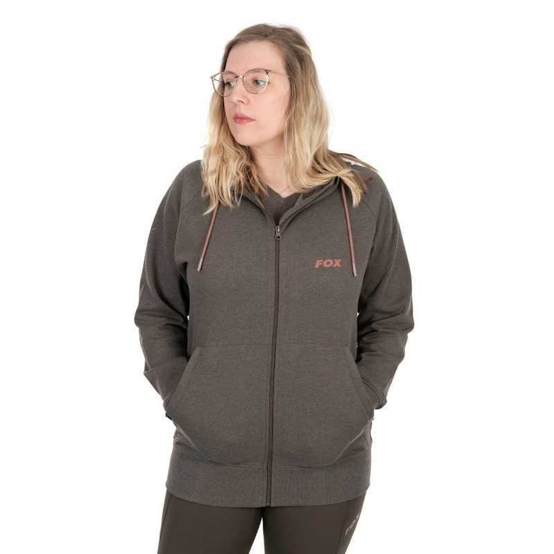 Sweat Zippé Femme Fox Hoodie-Vêtements Femme-Carptour