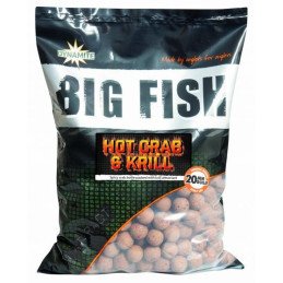 Bouillettes Dynamite Baits Hot Crab & Krill 1.8kg