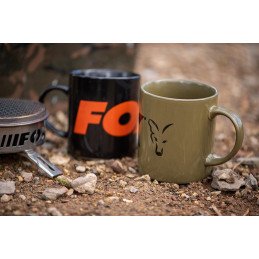 Mug Céramique Fox Logo Black / Orange