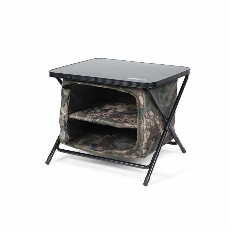 Bank Life Bedside Station Camo Nash Large-Bivouac-Carptour