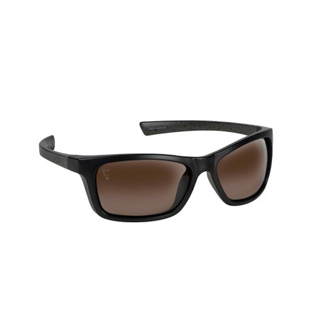 Lunettes Fox Collection Wraps - Green/Black - brown lense