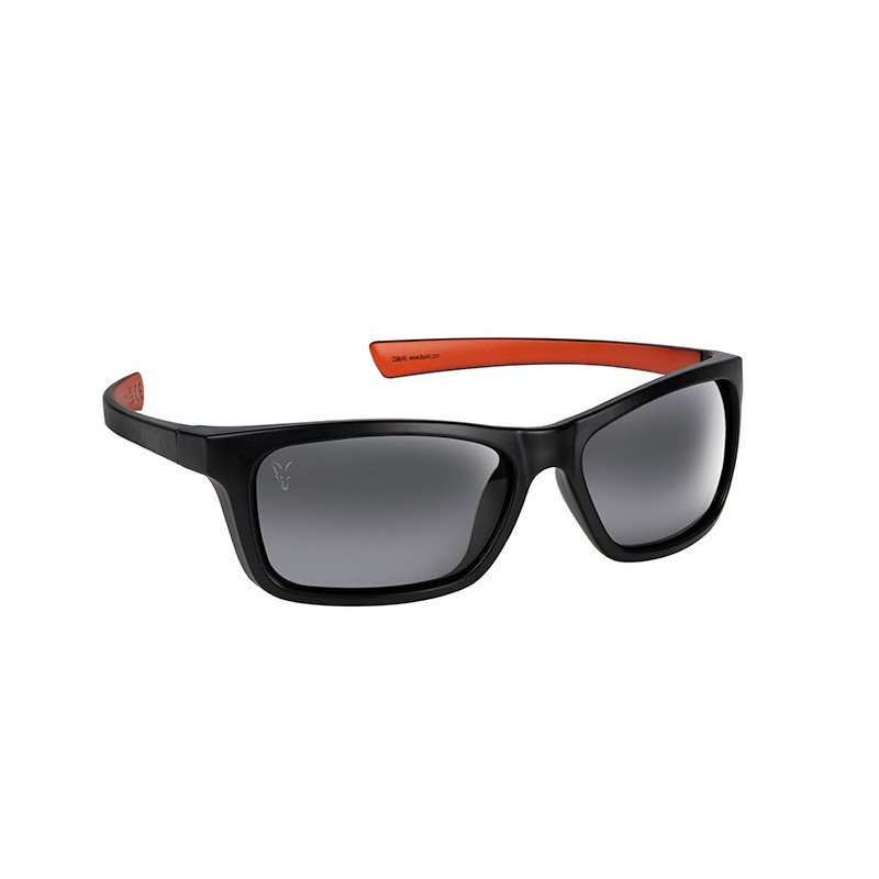 Lunettes Fox Collection Wraps - Black/Orange - grey lense-Vêtements-Carptour