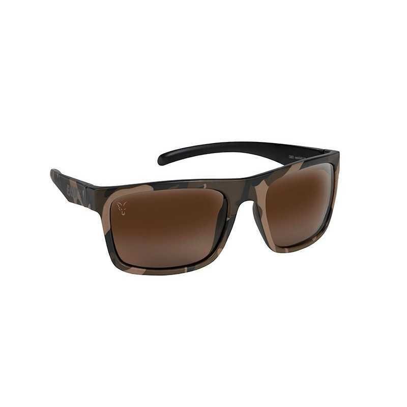 Lunettes Fox Avius - Camo/Black - Brown Lense Lunettes Fox Avius - Camo/Black - Brown Lense-Vêtements-Carptour