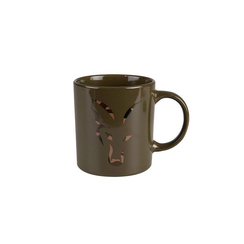 Mug céramique Fox Green et Camo Head-Accueil-Carptour