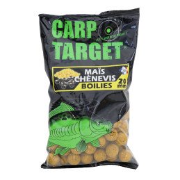 Bouillettes Carp Target Mais chenevis 800gr