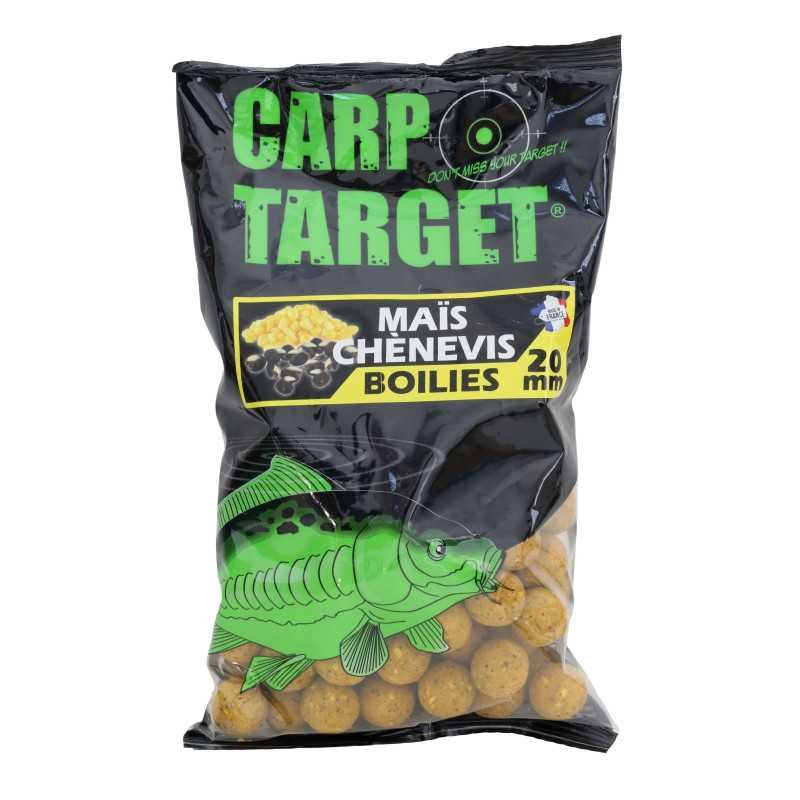 Bouillettes Carp Target Mais chenevis 800gr Bouillettes Carp Target Mais chenevis 800gr-Appâts-Carptour