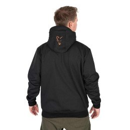 New Veste Fox Black & Orange Soft Shell Jacket