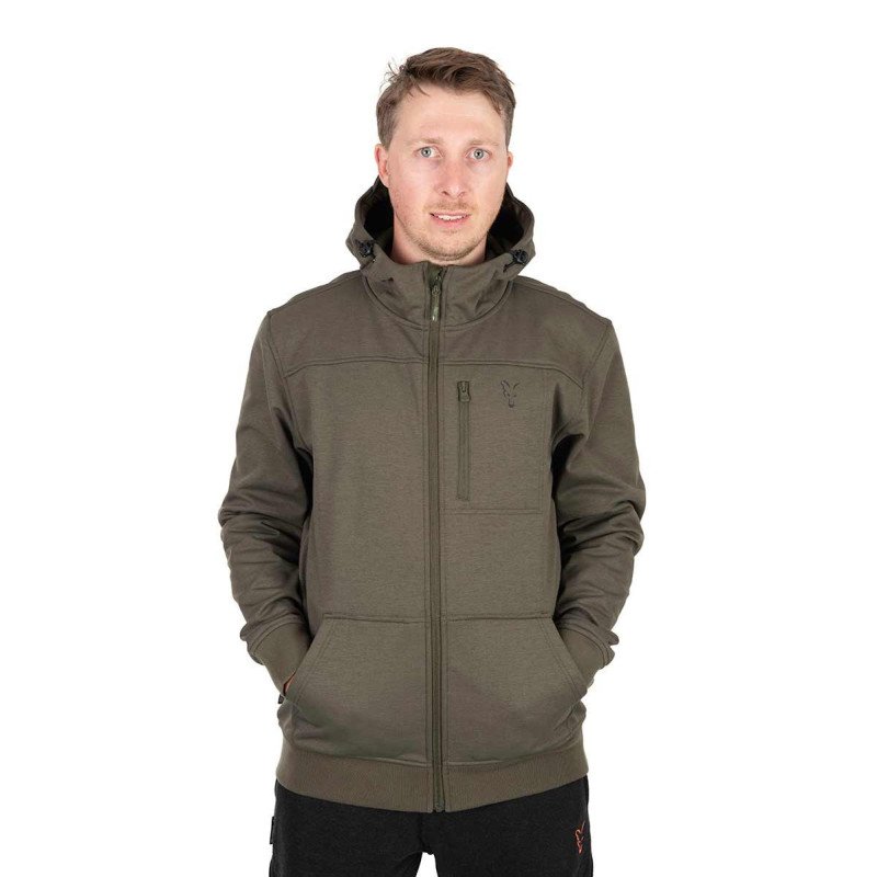 New Veste Fox Green & Black Soft Shell Jacket-Vêtements-Carptour