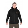 New Veste Fox Black & Orange Sherpa Hoody