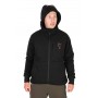 New Veste Fox Black & Orange Sherpa Hoody