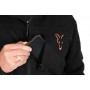 New Veste Fox Black & Orange Sherpa Hoody