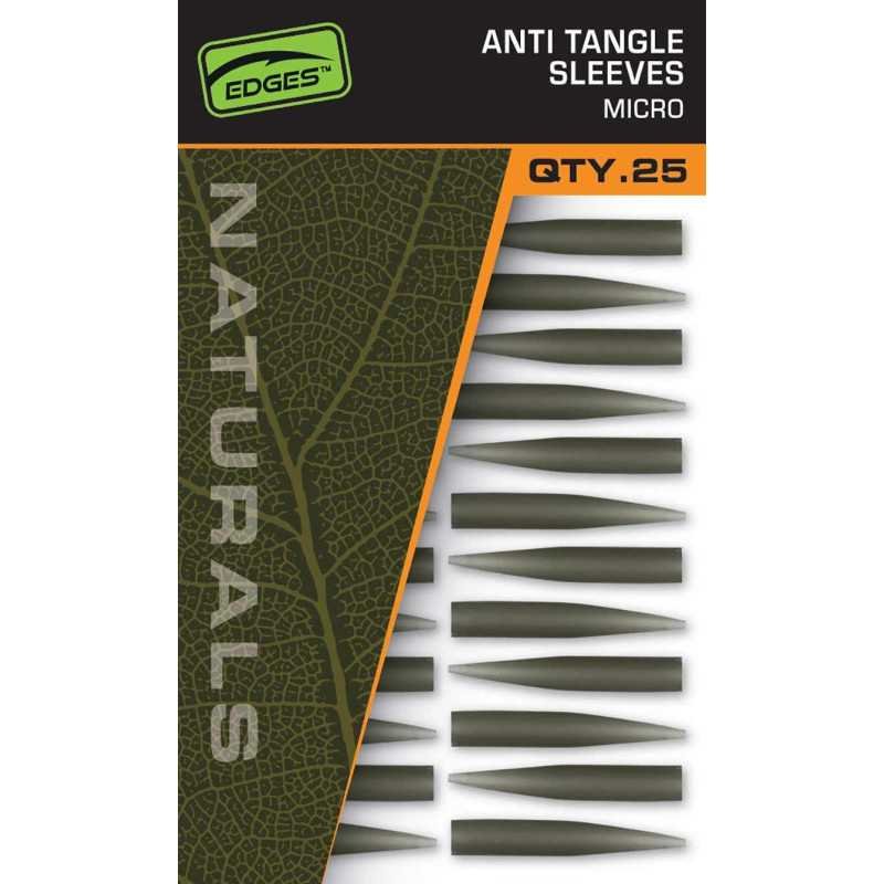 Manchons Fox Naturals Anti-Tangle Sleeves (x25)-Outils et Accessoires-Carptour