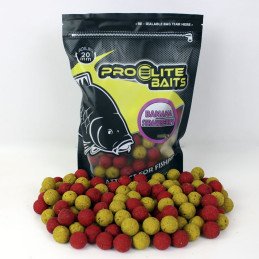 Bouillettes ProElite Baits Banana et strawberry Classic 800gr