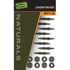 Manchon & Perle Fox Edges Naturals Leader Beads (par8)