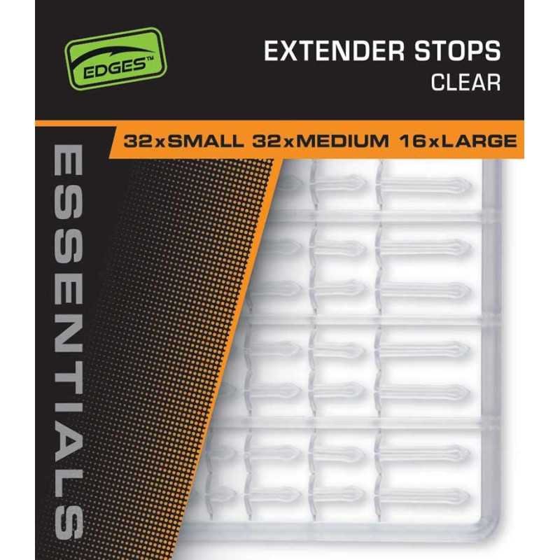Stop Appâts Fox Edges Extender Stops x 2 clear-Outils et Accessoires-Carptour