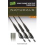 Montage Fox Naturals Kwik Change Lead Clip Tubing Rigs (par 3)