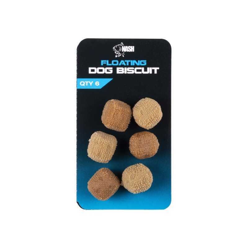 Floating Dog Biscuit Nash (par 6)-Appâts Artificiels-Carptour