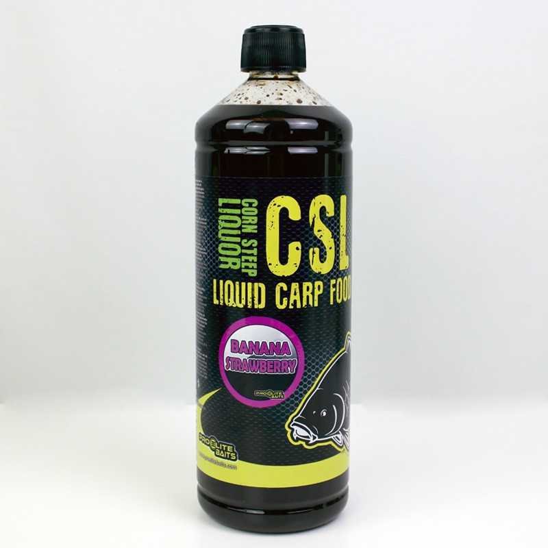 Liquide CSL ProElite Baits Carp Food Banana & Stawberry 1000ml Liquide CSL ProElite Baits Carp Food Banana & Stawberry 1000ml-Appâts-Carptour