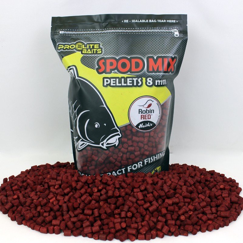 Pellets 8mm ProElite Baits  Spod Mix Robin Red 1.8kg-Appâts-Carptour