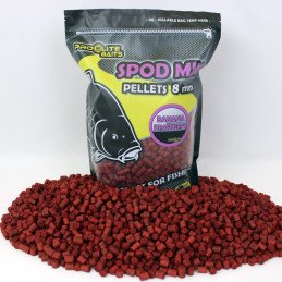 Pellets 8mm ProElite Baits  Spod Mix Banana & Strawberry 1.8kg