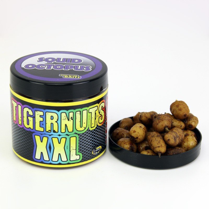 Tigernuts XXL ProElite Baits Squid & Octopus 200ml-Appâts-Carptour