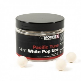 Pop-Ups Pacific Tuna White CCMoore 13-14mm (45pcs)