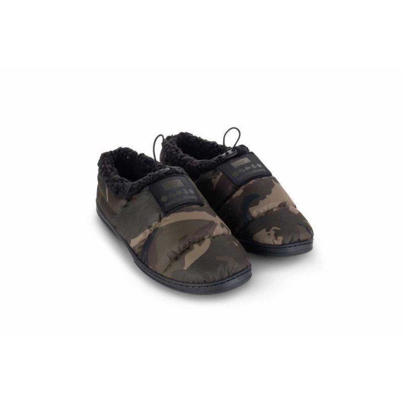 Chausson Nash ZT Deluxe Bivvy Slipper Camou-Vêtements-Carptour