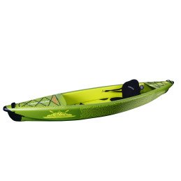 Kayak Gonflable Carptour une personne Vert Citron 350cm / 80cm