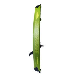 Kayak Gonflable Carptour une personne Vert Citron 350cm / 80cm