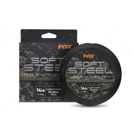 Nylon Fox Soft Steel Fleck Camo Mono