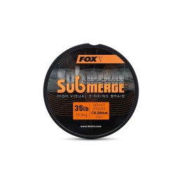 Tresse Fox Submerge Orange sinking braid 600m