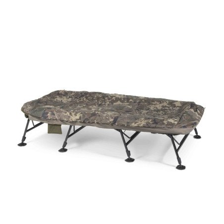 Bedchair Indulgence  8 pieds HD40 Sleep System Camo Nash