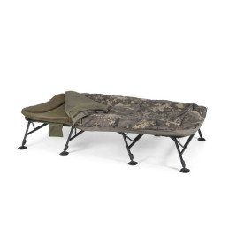 Bedchair Indulgence  8 pieds HD40 Sleep System Camo Nash