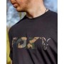 T-Shirt Black & Camo Logo T Fox