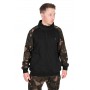 Sweat LW Black & Camo qtr zip Fox