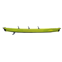 Kayak Gonflable Carptour Trois personnes Vert Citron 480cm / 80cm