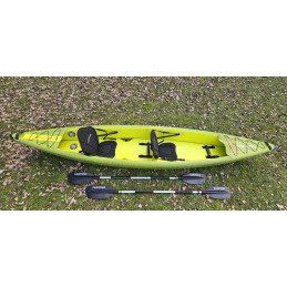 Kayak Gonflable Carptour Deux personnes Vert Citron 415cm / 80cm