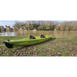 Kayak Gonflable Carptour Deux personnes Vert Citron 415cm / 80cm