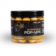 Pop-Ups Scopex Squid 75g Yellow Nashbait