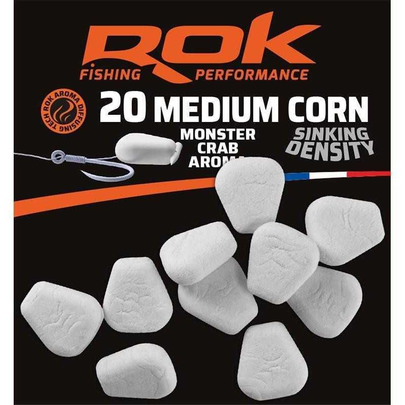 Maïs Artificiel Médium Corn Sinkink Density Rok Arômatisé (x20) Maïs Artificiel Médium Corn Sinkink Density Rok Arômatisé (x20)-Appâts Artificiels-Carptour
